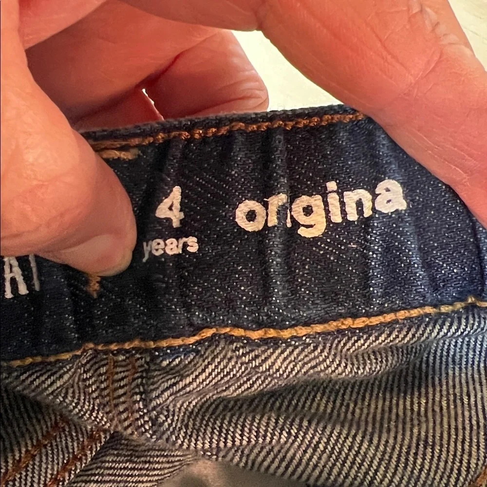 GAP Baby Blue Denim Jeans Sz 4 T